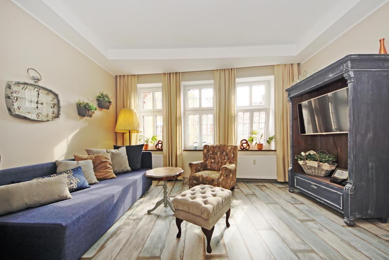 Retro Apartament na Starowce Danzica Esterno foto