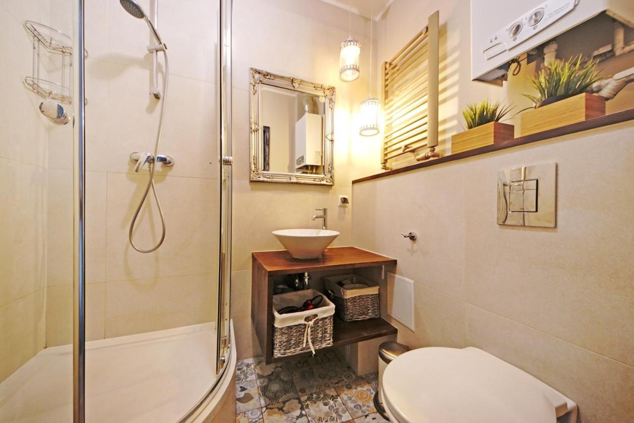 Retro Apartament na Starowce Danzica Esterno foto