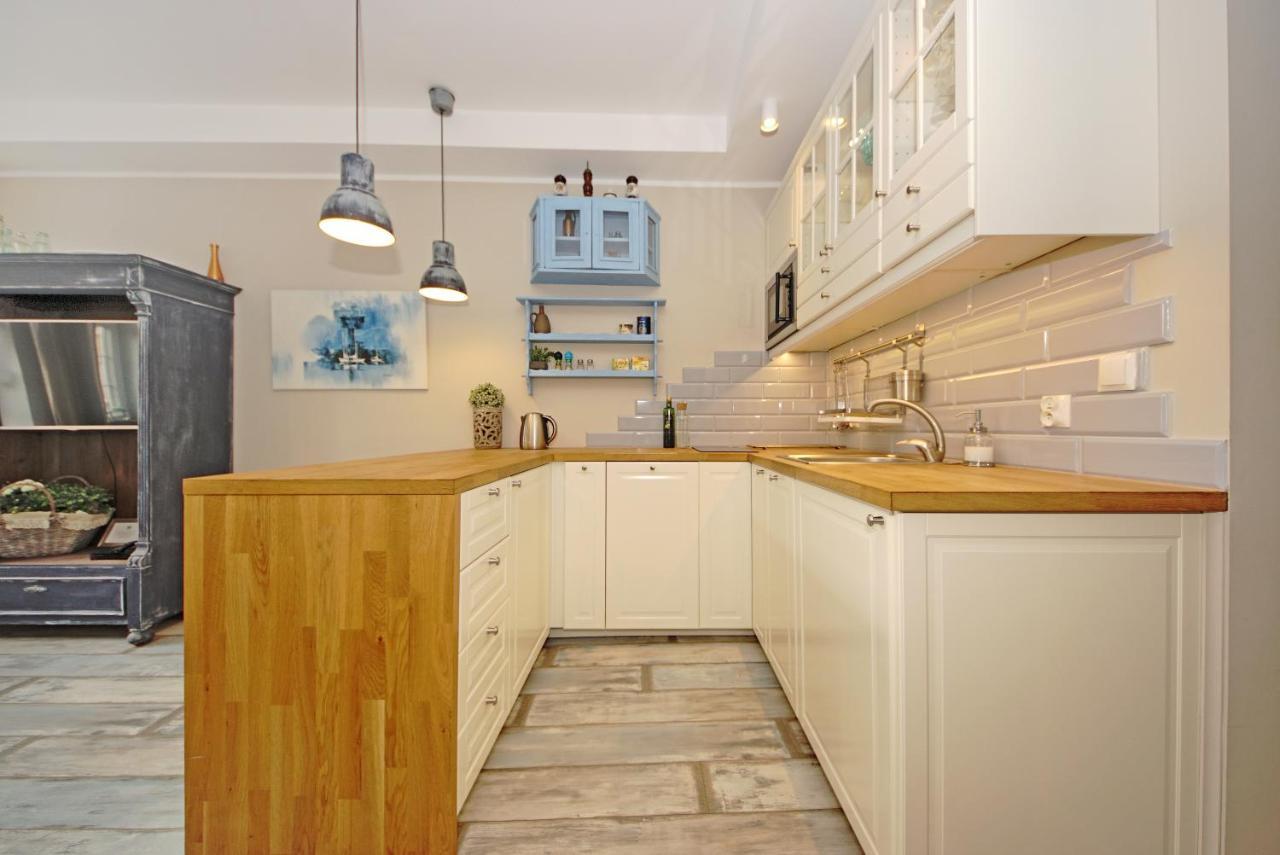 Retro Apartament na Starowce Danzica Esterno foto