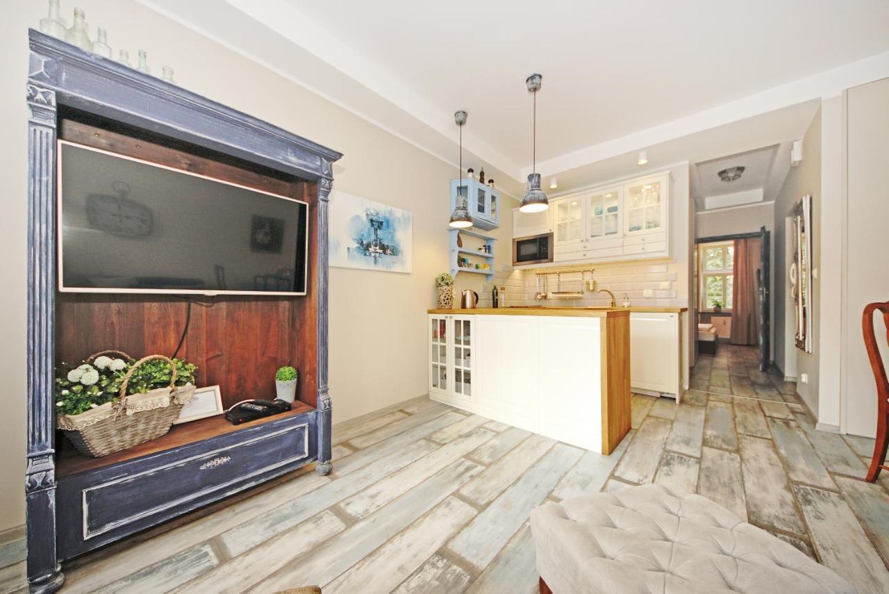 Retro Apartament na Starowce Danzica Esterno foto